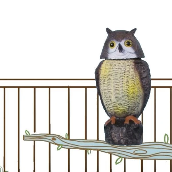 Bewegende Uil - Vogelverschrikker 3 Bewegende Uil - Vogelverschrikker - Afbeelding 3