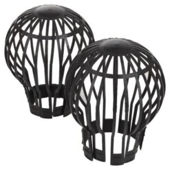 Dakgoot Bladvangers Tegen Verstopte Afvoerpijpen - Set Van 2 Stuks -Buitentuinverzorgings Winkel dakgootbeschermers 1484066306 5 600